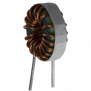 Indutor Toroide de alta corrente 100uH/64,5uH 15% 1KHz 4,6A 0,053Ohm - 2100HT-101-V-RC