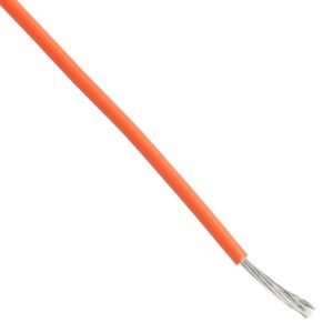 Fio de conexão 24 AWG 7/32 600 V, PTFE 30 metros Laranja - 5854/7 OR005