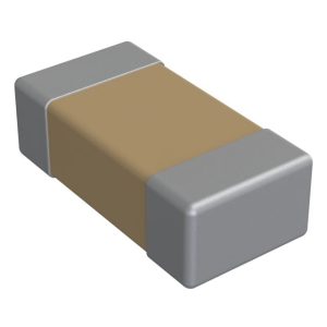 Capacitor Cerâmico Multicamada SMD de 1uF, 10% e 10V - C0402C105K8PACTU