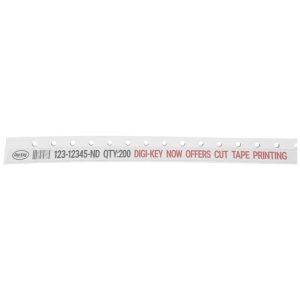 Capacitor Cerâmico Multicamada SMD de 0.1uF, 10% e 25V - C0603C104K3RACTU