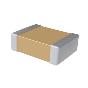 Capacitor Cerâmico Multicamada SMD de 0,27uF, 10% e 100V - C1812C274K1RACTU