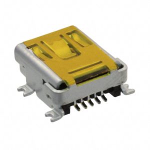 Conector Receptáculo Mini USB 2.0 SMD de 5 Posições - DX2R005HN2E700