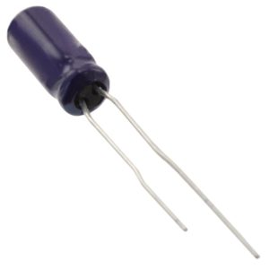capacitores eletrolíticos de alumínio 10UF 20% 100V RADIAL - ECA-2AM100B