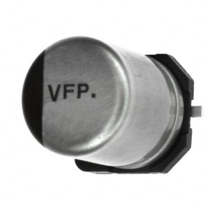 Capacitores eletrolíticos de alumínio - SMD 100UF 25V - EEE-FPE101XAP