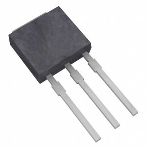 Transistor MOSFET P-CH de 60V, 12A e 3 Pinos IPAK - FQU17P06TU