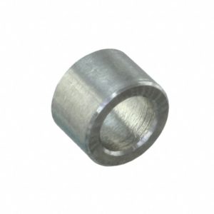Conector Tipo Espaçador redondo 2,7 mm x 4,5 mm x 3 mm em Aço inoxidável liso - M0502-25-SS
