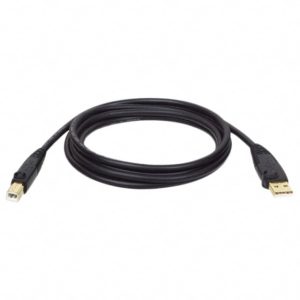 Cabo USB 2.0 Plugue Tipo A para Plugue Tipo B 10 Pés - U022-010-R